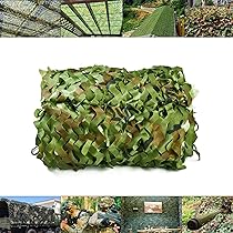 Amazon | カモフラージュネット 2x3m、3x3m、3x4m、3x5m 迷彩